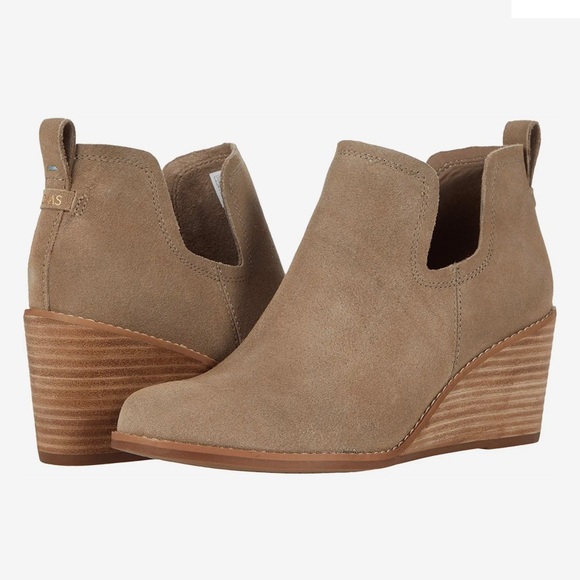 Toms Shoes - TOMS Kallie Wedge Bootie